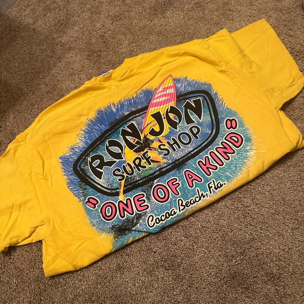 Ron Jon Surf Shop Yellow Graphic T-Shirt